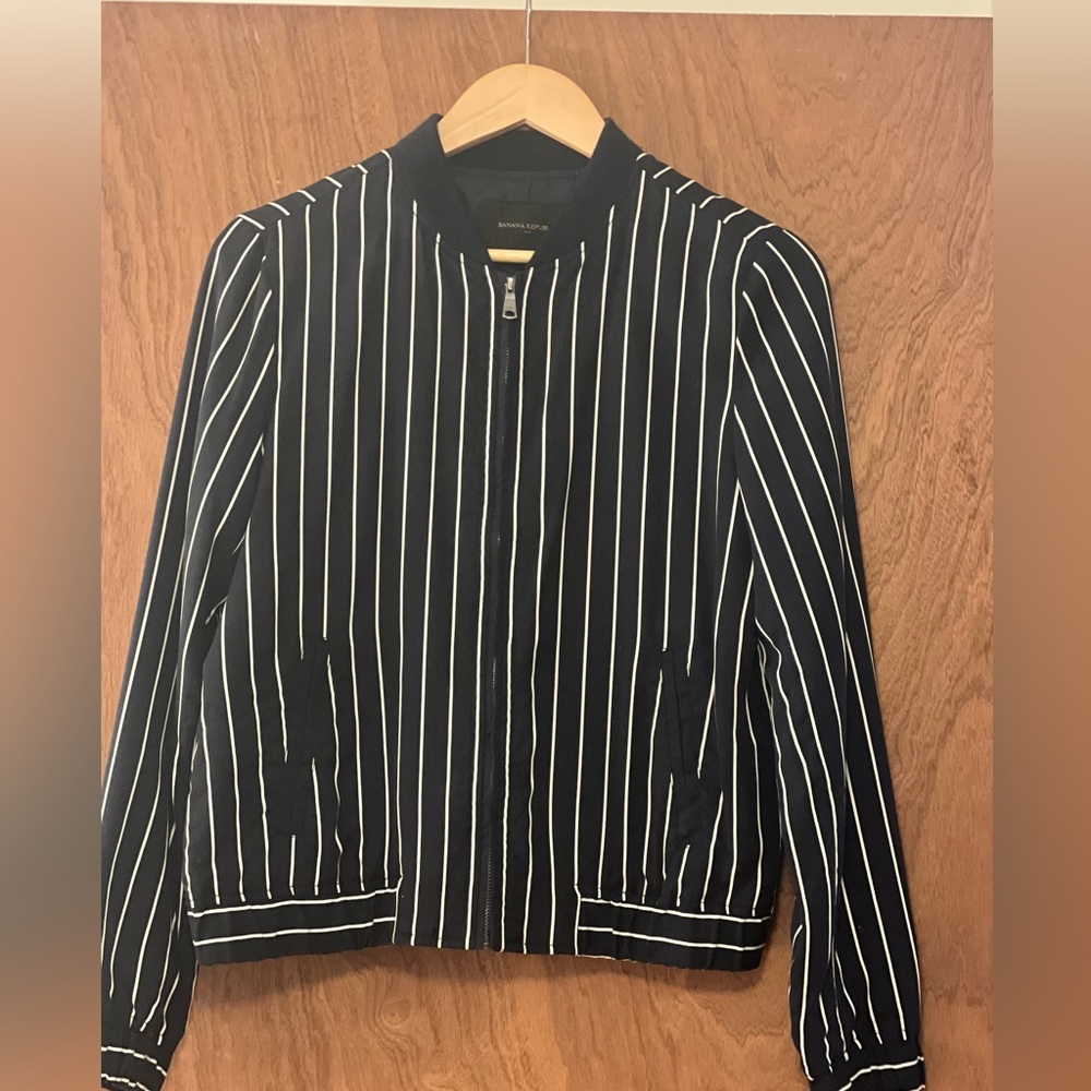 Spring Banana Republic jacket for both inside and outside wear!